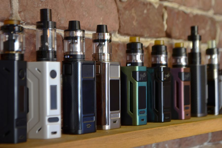Line of electronic cigarretes for vaping